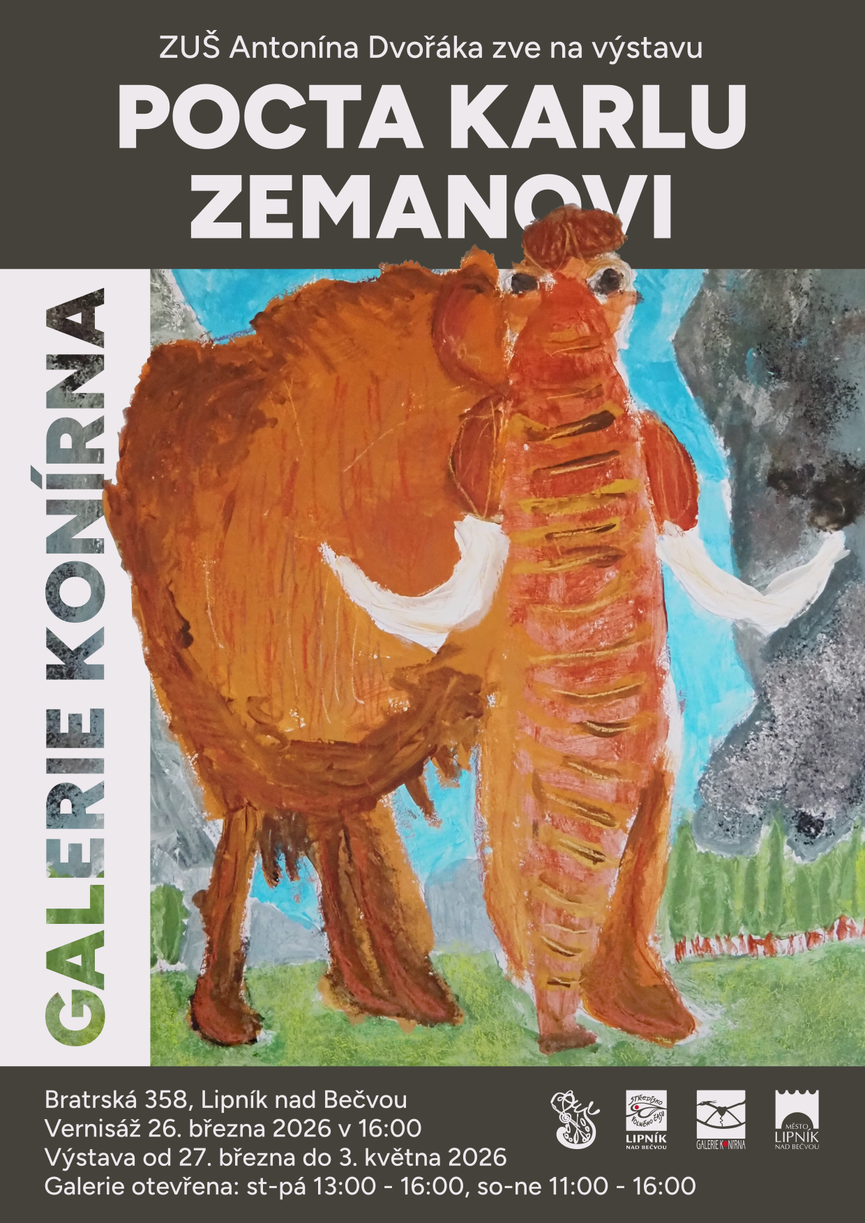 plakát výstavy Pocta Karlu Zemanovi v pdf